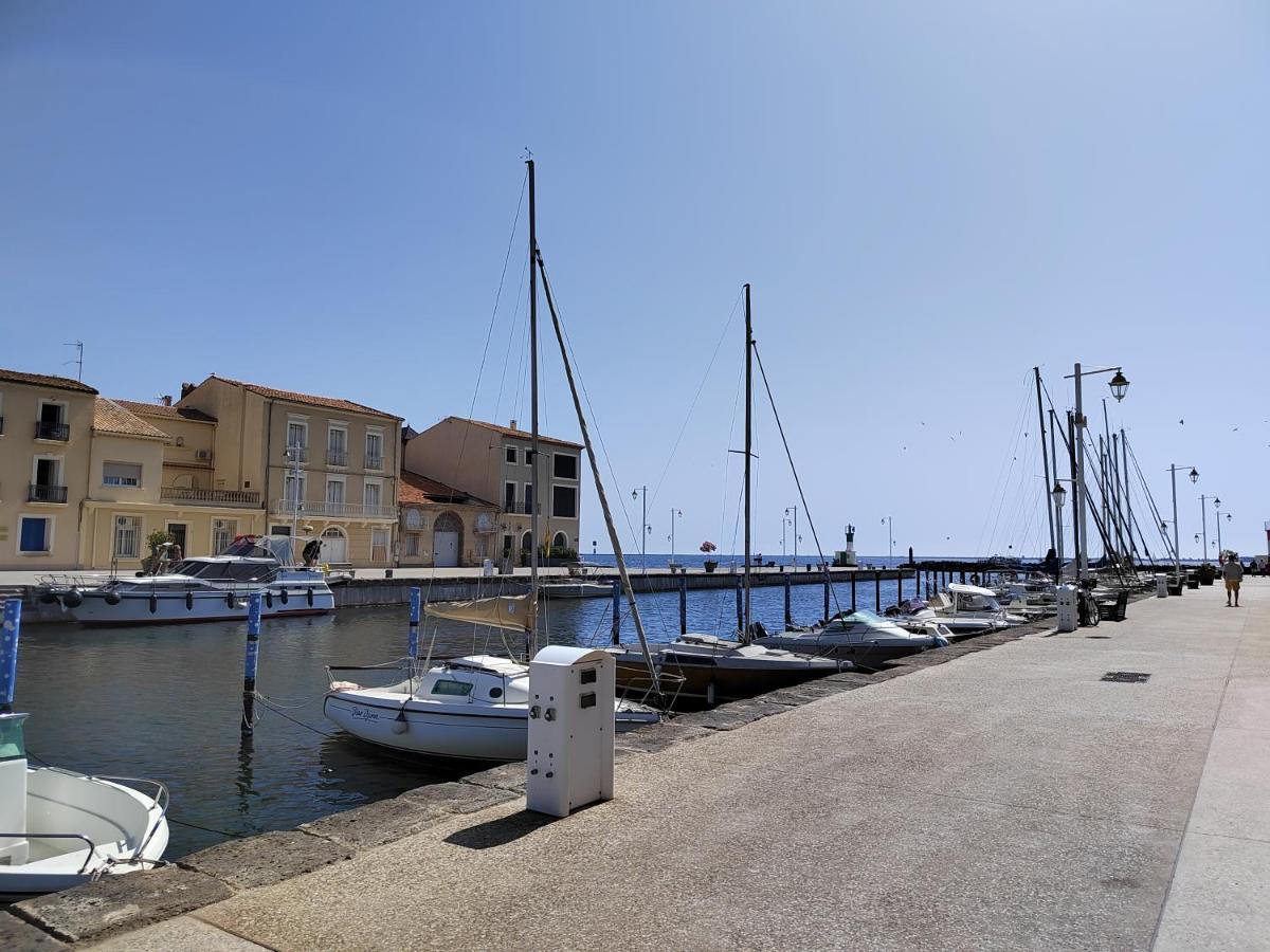 Maison De Vacances A Marseillan Au Coeur Du Village, A Quelques Pas Du Port. Bagian luar foto